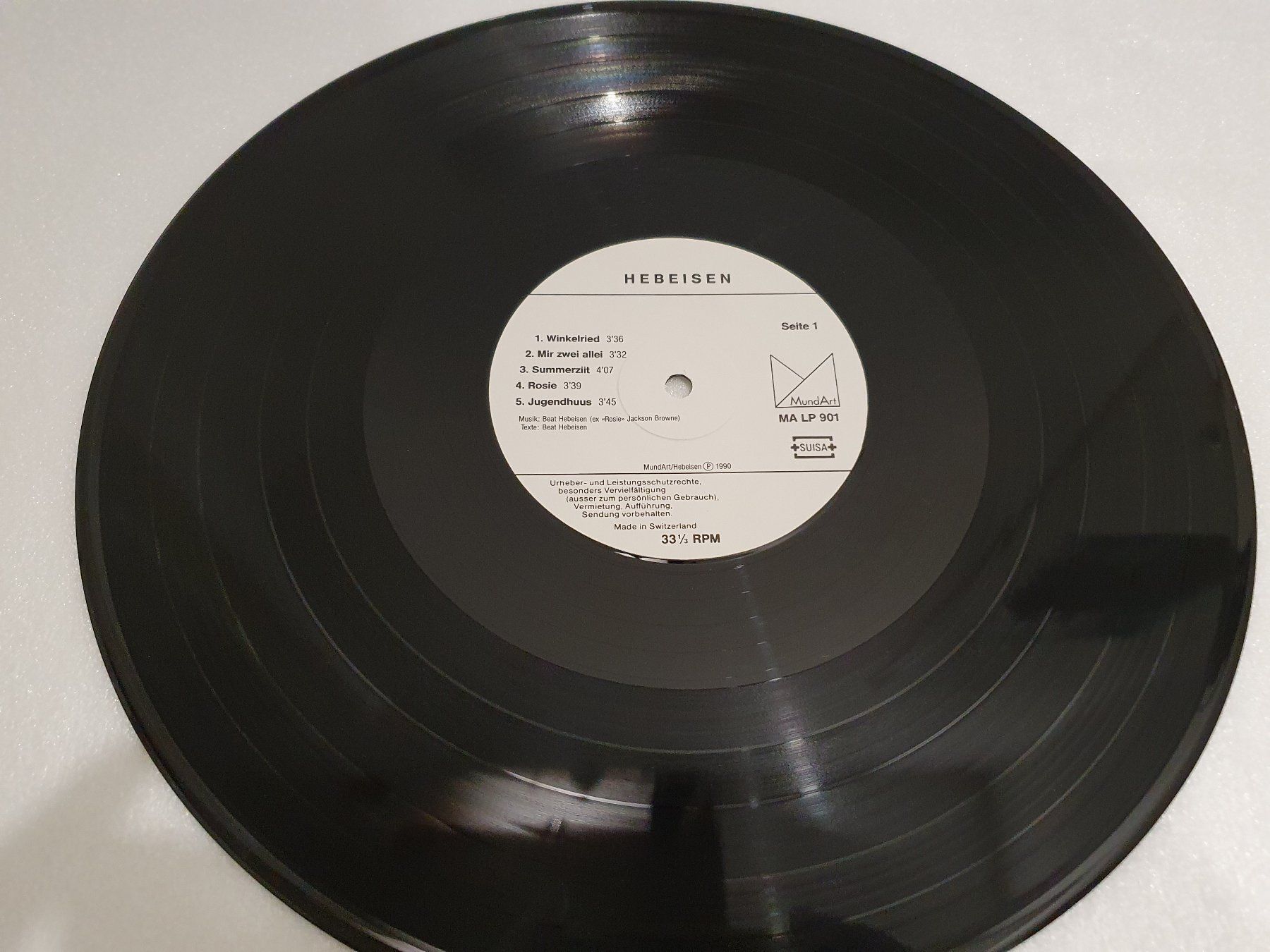 Vinyles: Hebeisen – Hebeisen – D'occasion à Uster par Vinyl-Leidenschaft 2