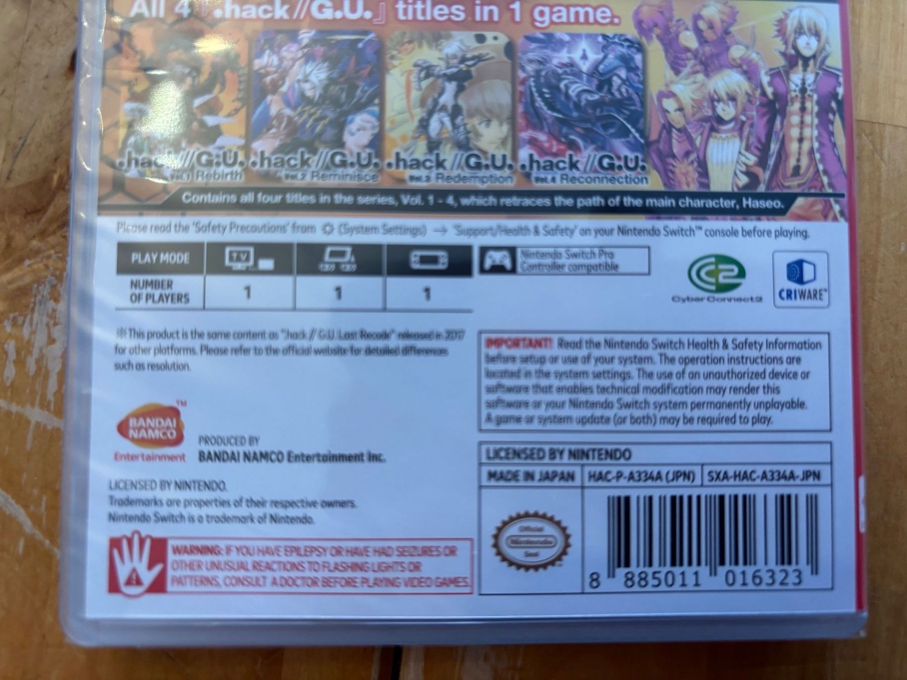 Giochi: .hack//G.U. Last Recade (NEU) – Nuovo (secondo la descrizione) da Frenkendorf venduto da gelbeZinnie 2