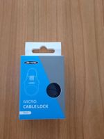 Micro Kabelschloss, neu & originalverpackt, schwarz