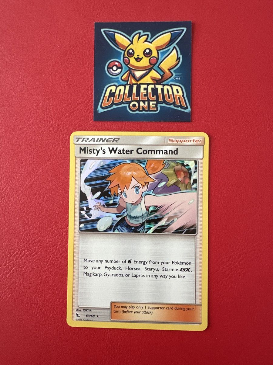 Pokémon Carte collezionabili: Pokemon Mistys Water Command Holo Trainer sehr selten – Nuovo (secondo la descrizione) da Lommiswil venduto da CollectorOne