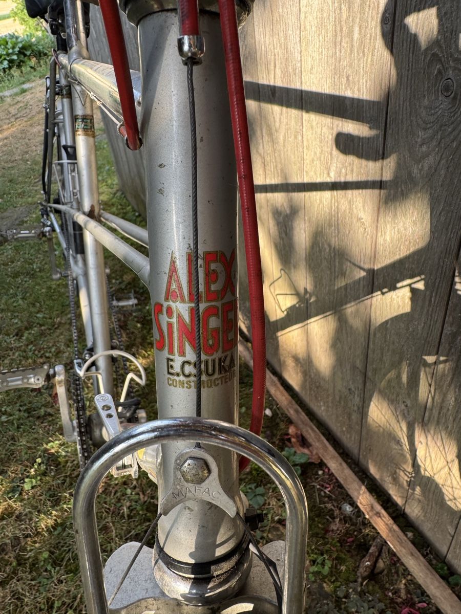 Vélos: Tandem Alex Singer de 1975 – D'occasion à fregiécourt par paille01 1