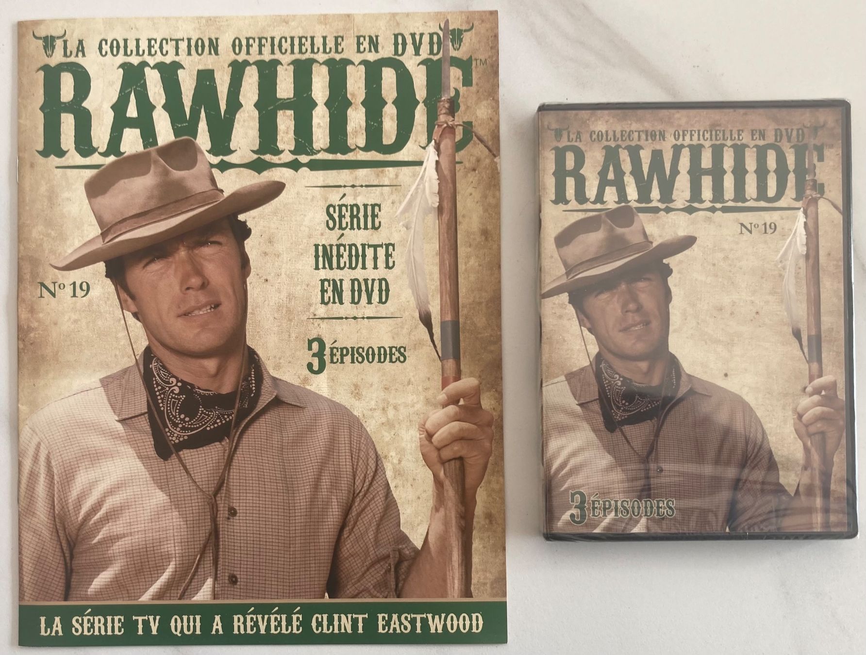 Tutti i DVDs: CLINT EASTWOOD - RAWHIDE N°19 – Usato da Poliez-Pittet venduto da Newtown-Records