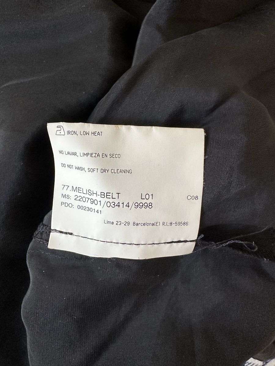 Burberry Robes: Burberry Kleid 100% Seide mit Ledergürtel – Neuf (Voir description) à Zürich par tmarina 7