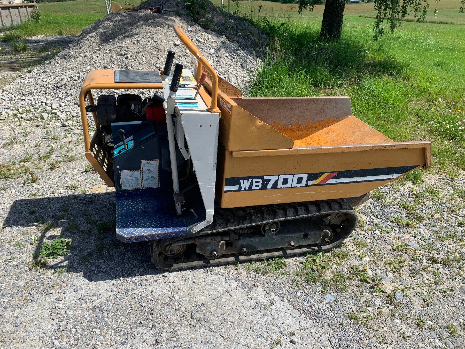 Tutte le macchine: Raupendumper Yamaguchi WB 700, Bagger Dumper – Usato da Hausen am Albis venduto da toppreis05