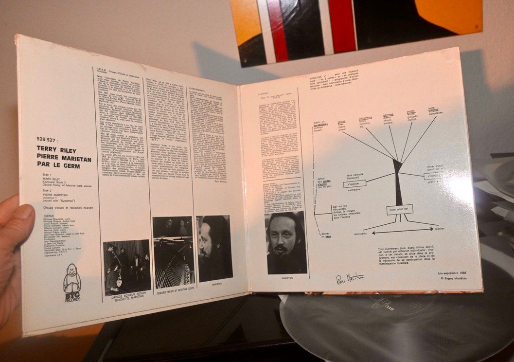 Germ - Terry Riley, P. Mariétan – Keyboard Study 2 MODERN 70 (Gebraucht ...
