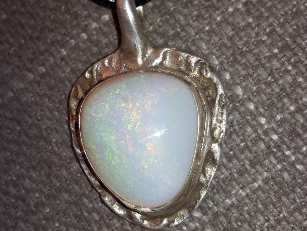 Anhänger: XXL Silberanhänger mit Australischem Flashfire Opal – Neu und originalverpackt aus Uerkheim von Winwinner 1