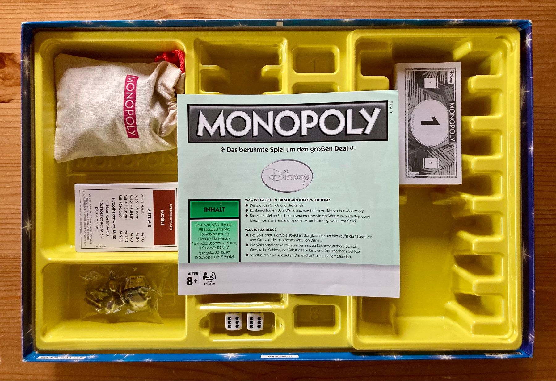 Spiele: Monopoly Disney-Edition (NEU, Hasbro, 2016) – Neu (gemäss Beschreibung) aus Zürich von  1