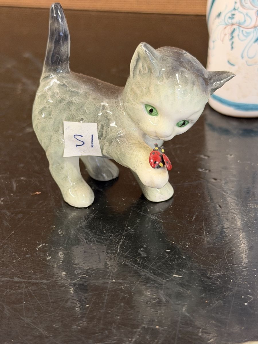 Statuette: Lots de 9 figurines chats vintage  – Usato da montreux venduto da Always-Good 3