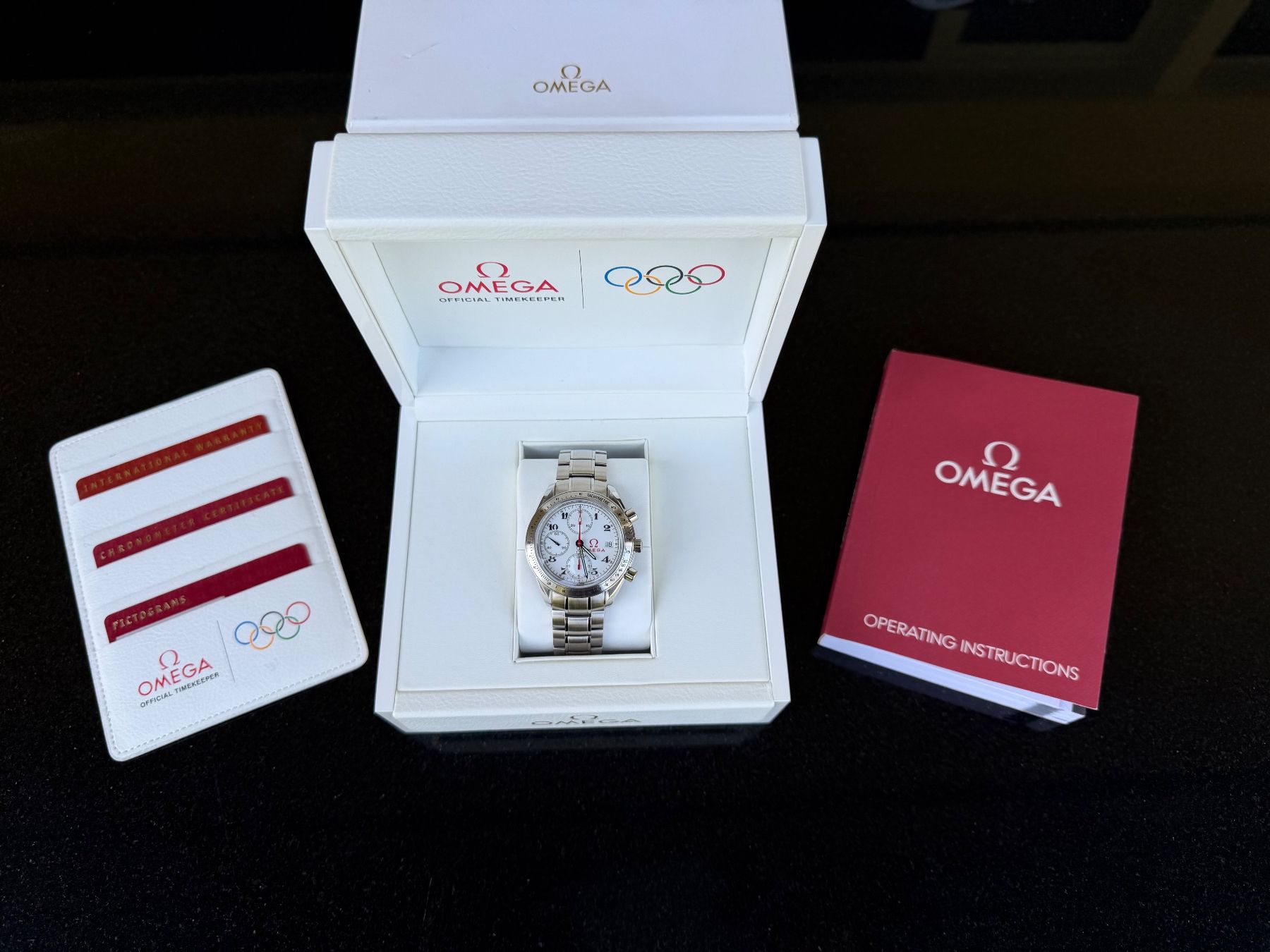 Omega Orologi: Omega Speedmaster  - Olympic Edition  -  Top Zustand! – Usato da Evilard venduto da Phipou