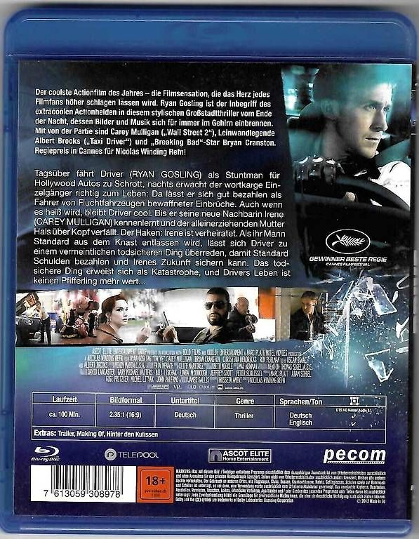 Tutti i DVDs: Drive - Blue-ray Film – Usato da Dörflingen venduto da Super-Bob 1