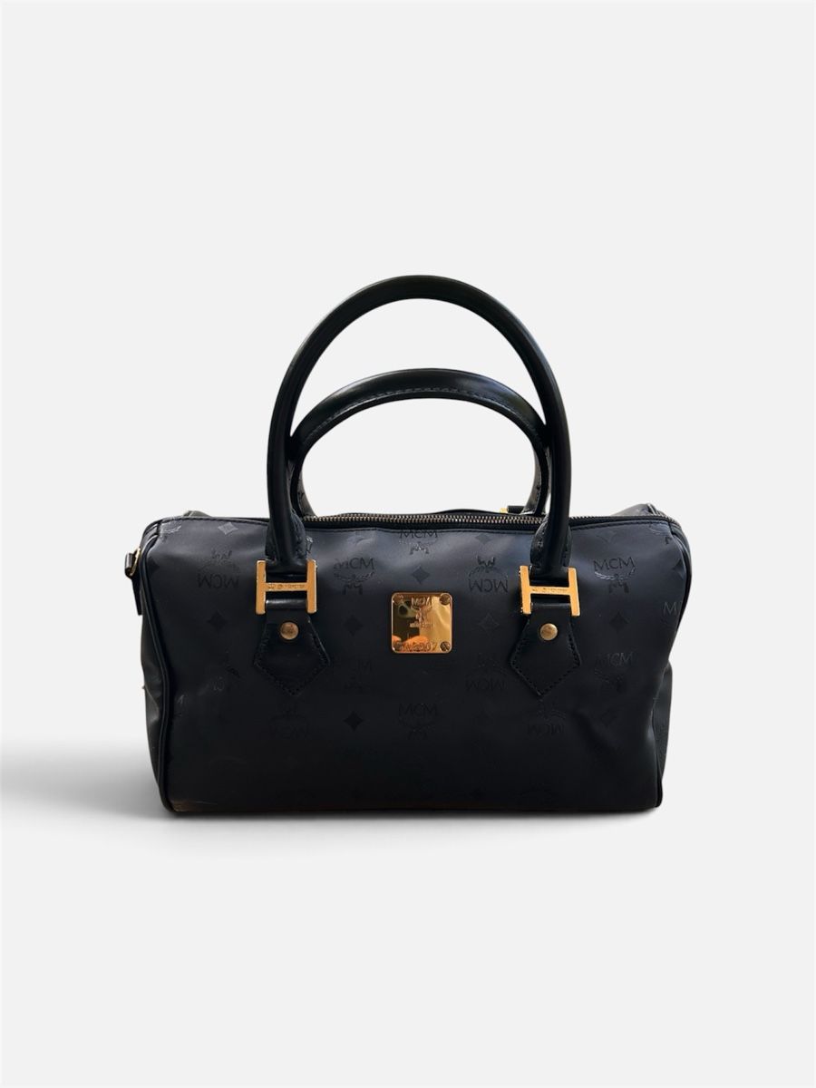 Mcm Borse da donna: MCM Tasche schwarz monogramm guter Zustand – Usato da Aadorf venduto da Purzel27