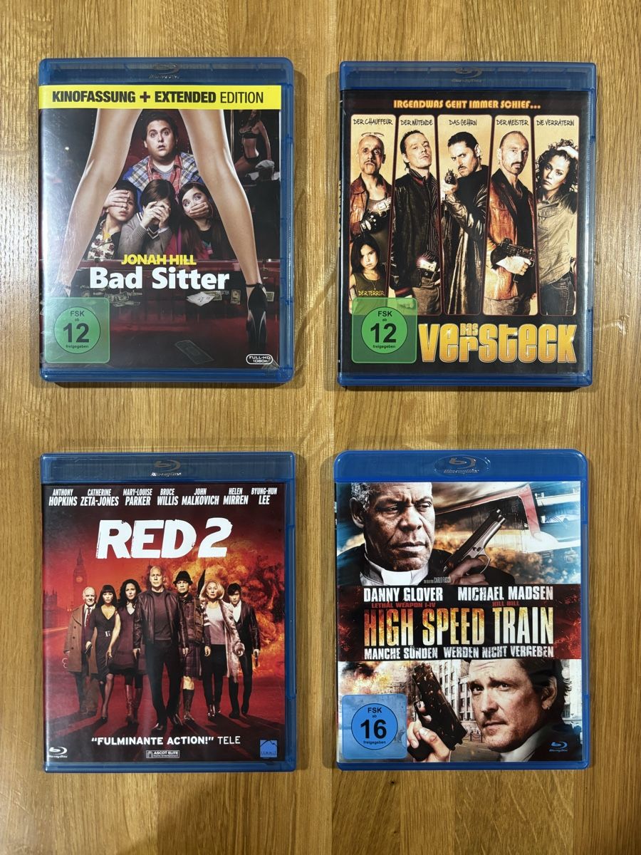 Tutti i DVDs: 39 x Bluray Film – Nuovo (secondo la descrizione) da Muri AG venduto da f.g 3