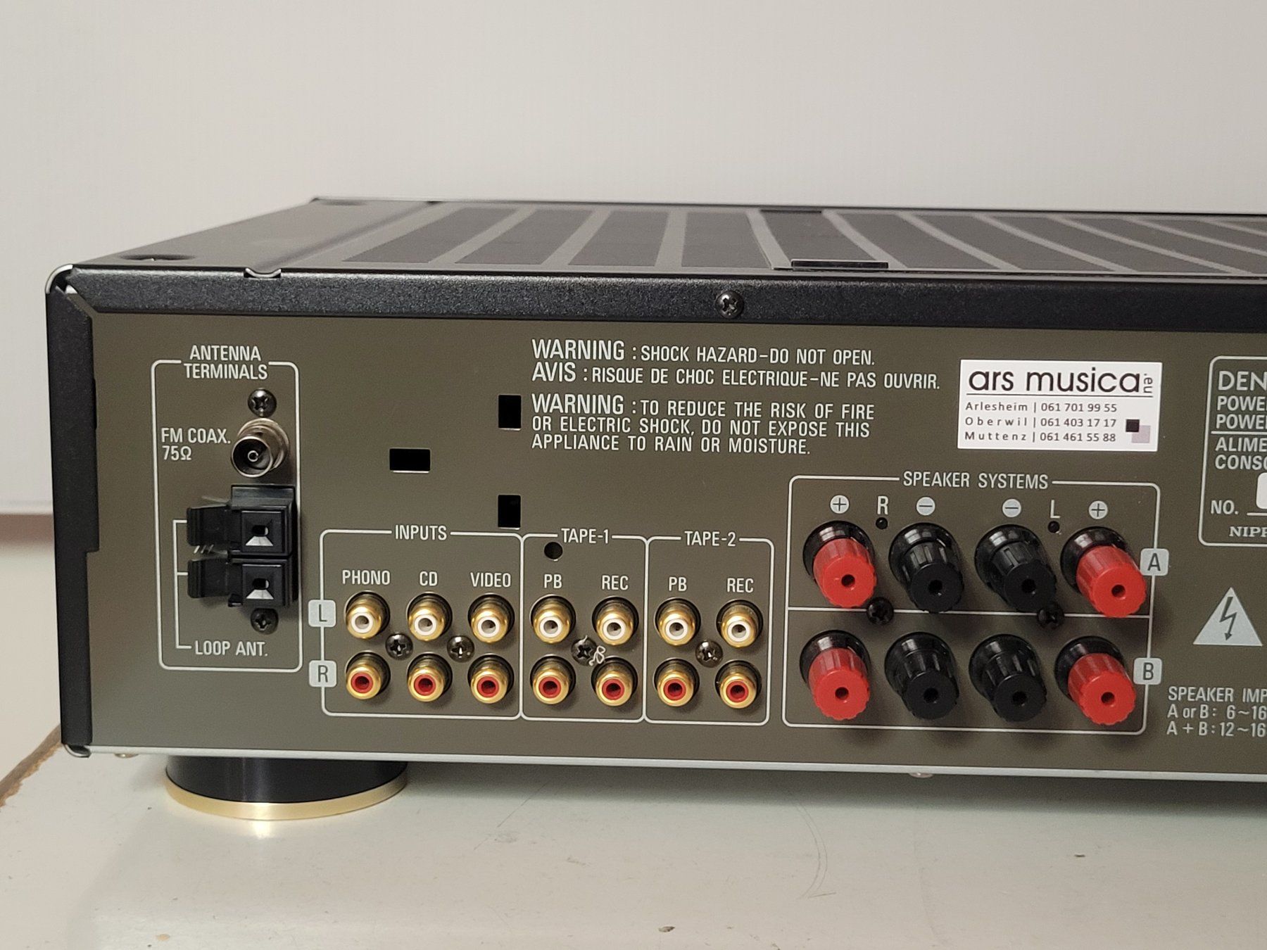 Denon Receiver: Denon DRA 1000 Stereo Receiver – Gebraucht aus Arlesheim von ars_musica 4