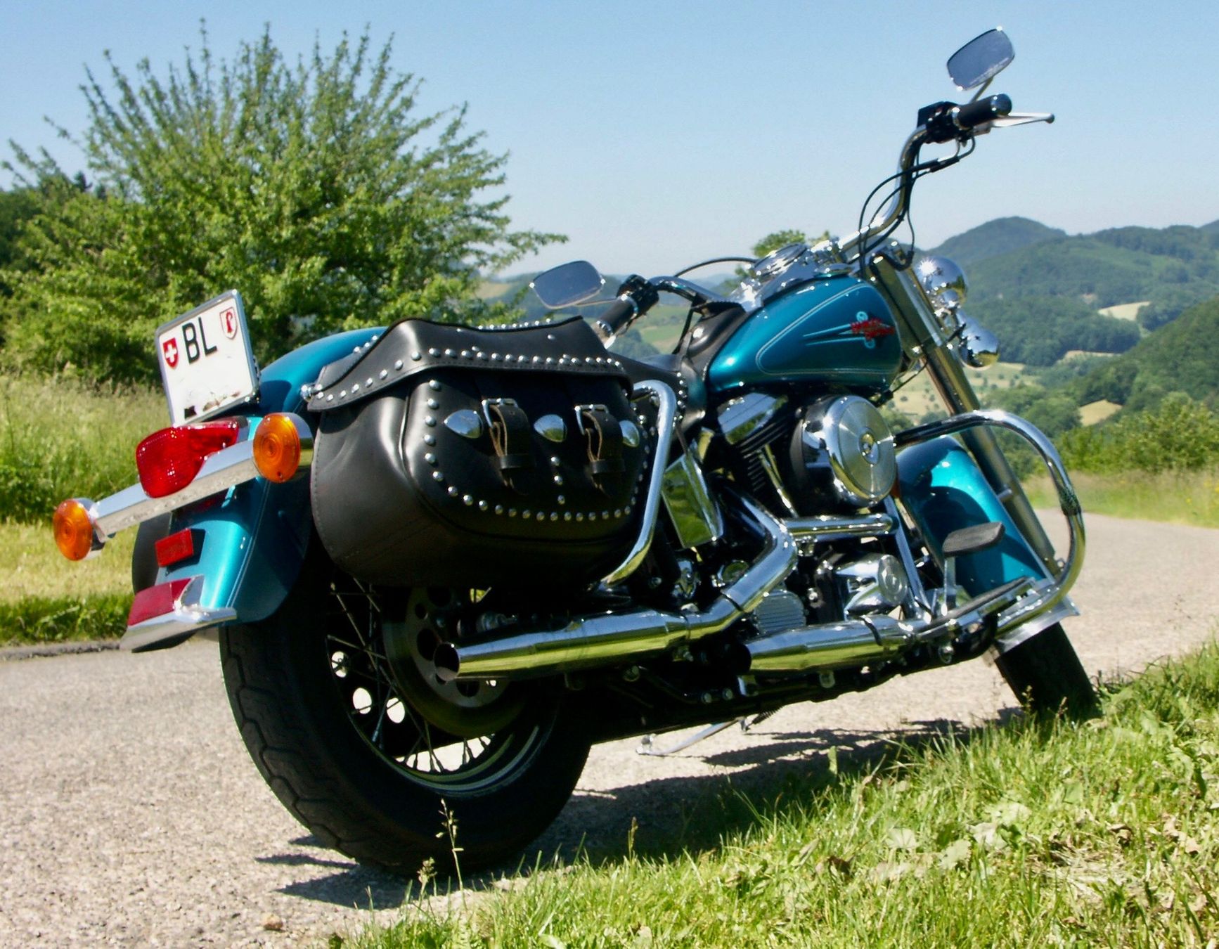 Harley-Davidson Chopper: HARLEY DAVIDSON HERITAGE SOFTAIL CLASSIC 1994 – Usato da Arboldswil venduto da psp_cjt9 1