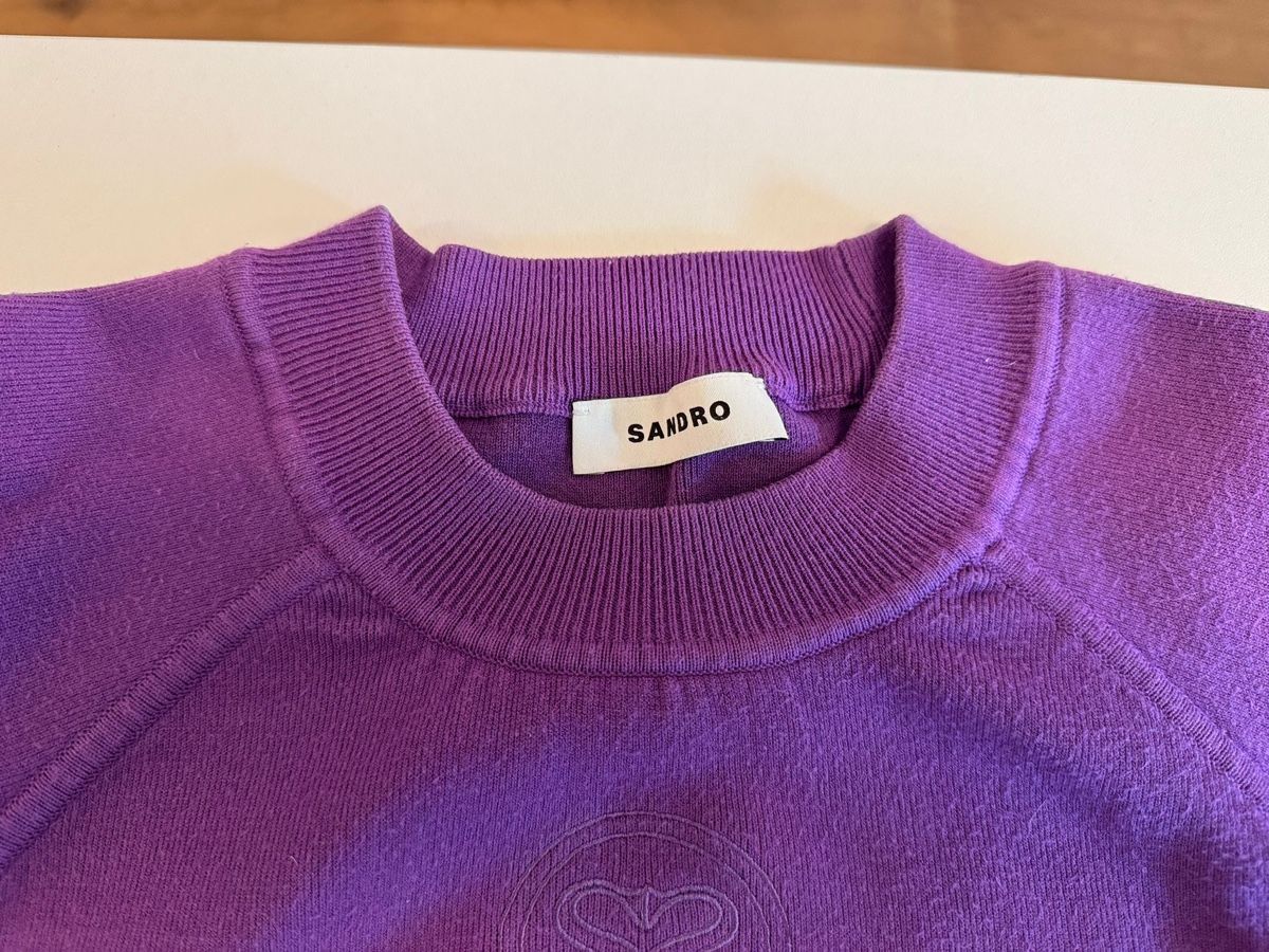 Sandro Maglioni & Felpe: Pullover Sandro lila Grösse M guter Zustand – Usato da Luzern venduto da per_mxf5 1