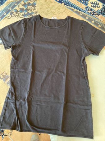 THE WHITE BRIEFS T-SHIRT, M, BLAU, ORGANIC PIMA COTTON