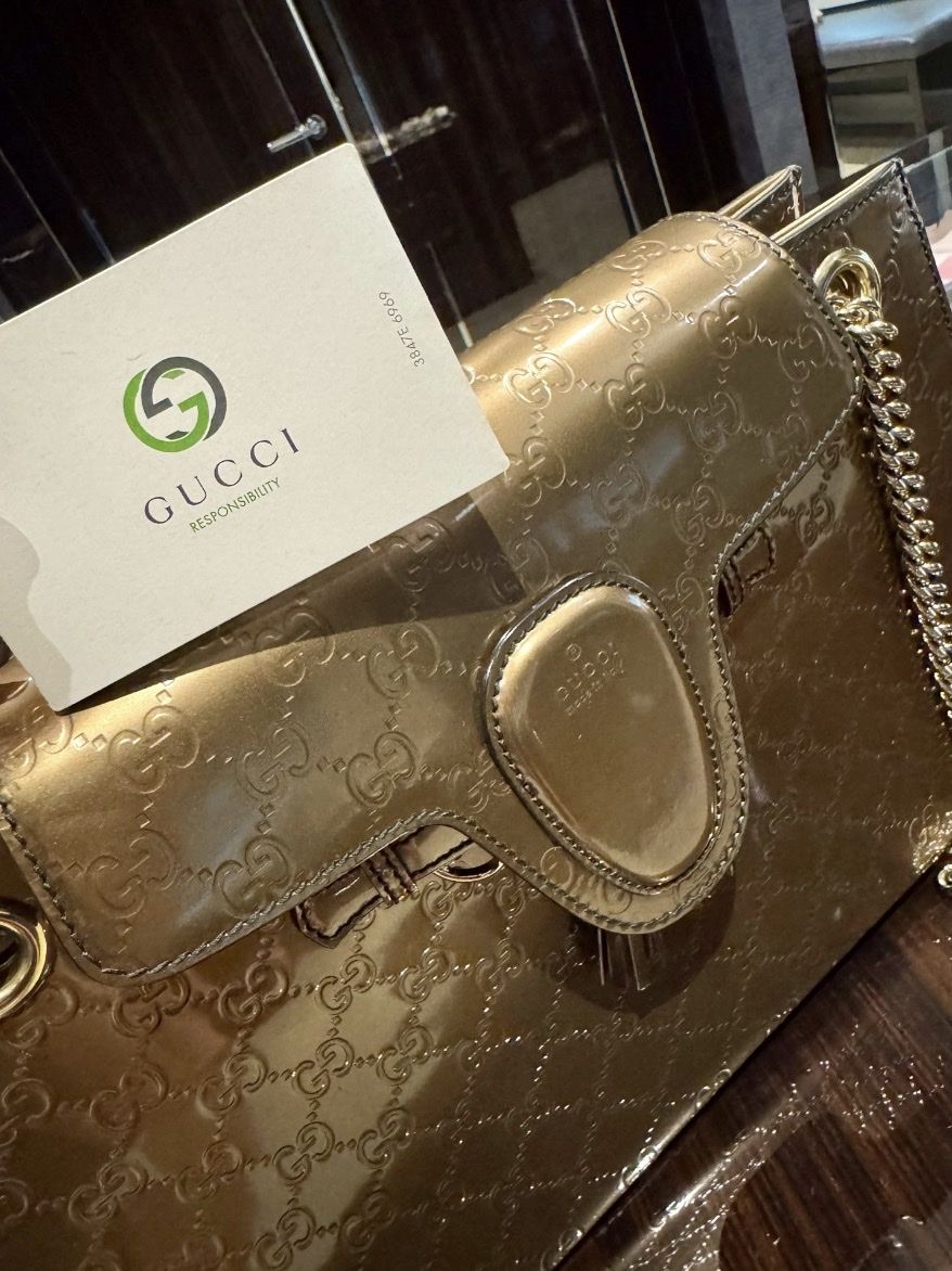 Gucci Sacs femmes: Gucci - Emily leather handbag – Neuf (Voir description) à Collonge-Bellerive par alejan_0984 7