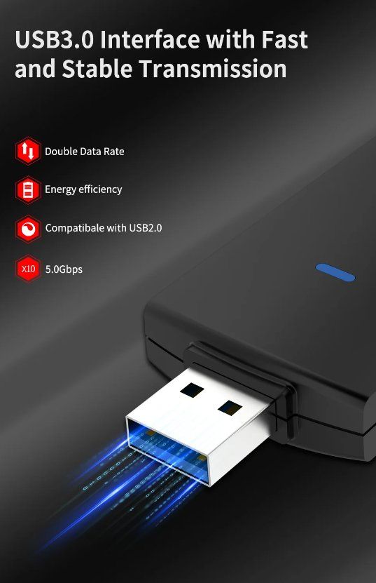 Lecteurs & Adaptateurs: 1900 Mbps USB Wireless WIFI WLAN Adapter Kali Linux Win Mac – Neuf avec emballage d'origine à Romanshorn par pfimex 4