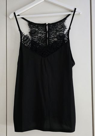 Top mit Spitzen Gr. XL