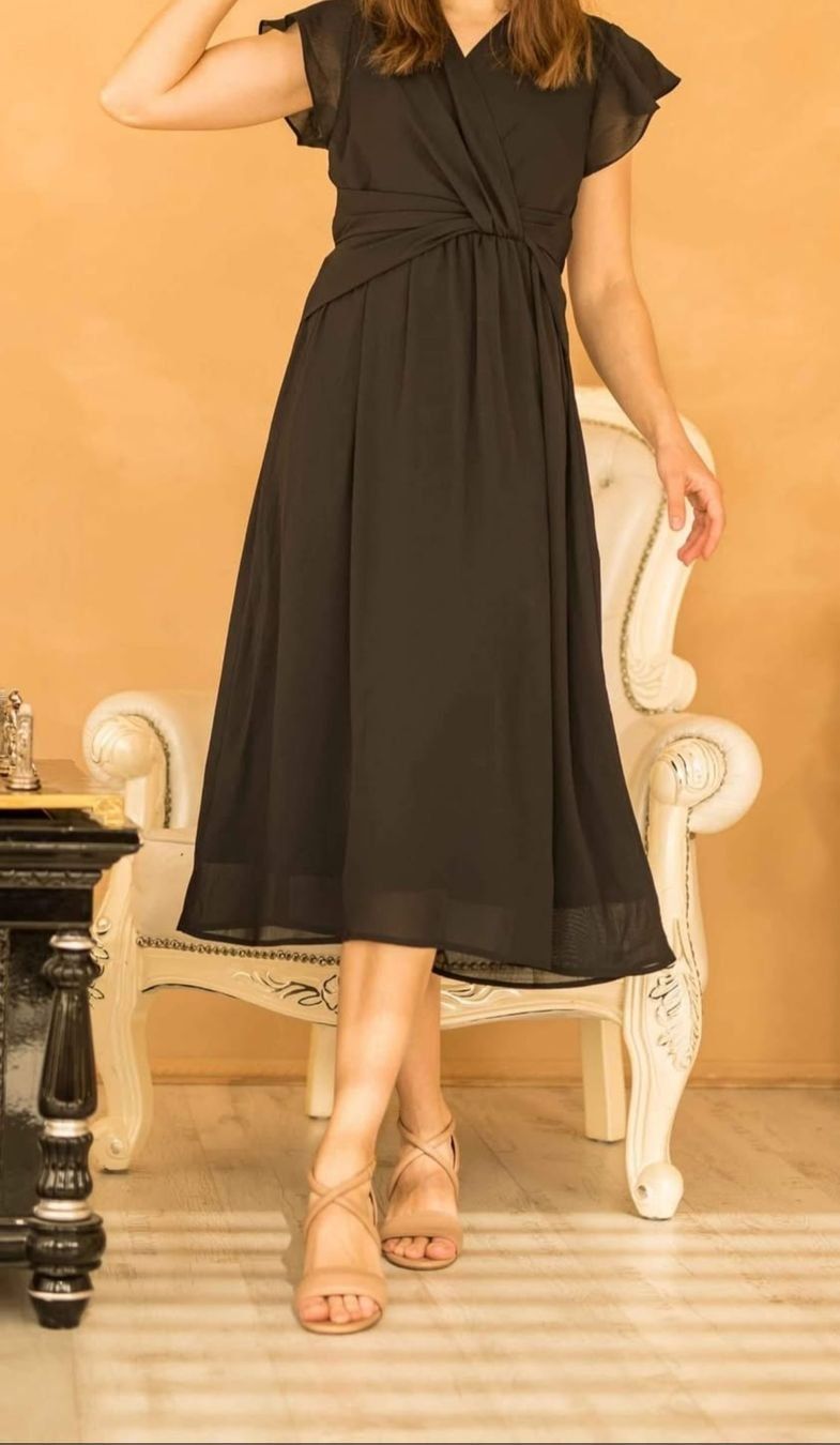 Vestiti: Schickes, elegantes, schwarzes Kleid, Grösse S – Usato da Langenthal venduto da lauras00 4