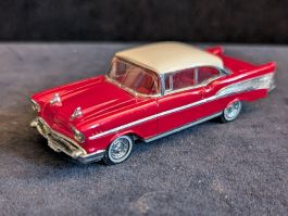 Modellauto Dinky Chevrolet Bel Air rot weiss gebraucht