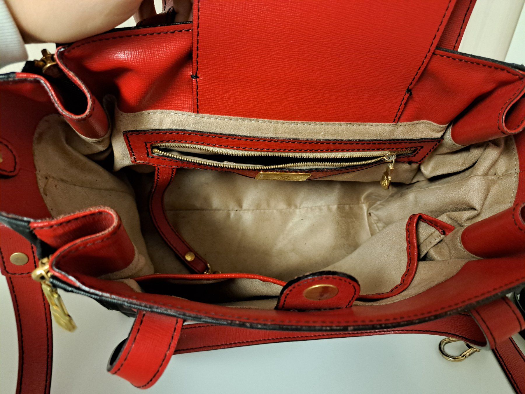 Maison Mollerus Borse da donna: Mollerus Hand-/Schultertasche - kaum gebraucht – Usato da Embrach venduto da Jolilein 2