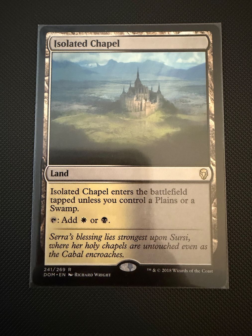 Magic The Gathering Carte collezionabili: Isolated Chapel – Usato da Ulisbach venduto da joelsj