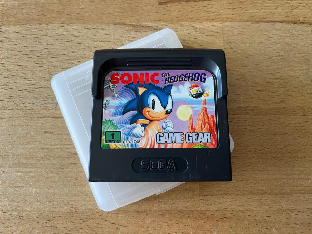 Sonic The Hedgehog Sur SEGA Game Gear – Jeu Complet En Très Bon état