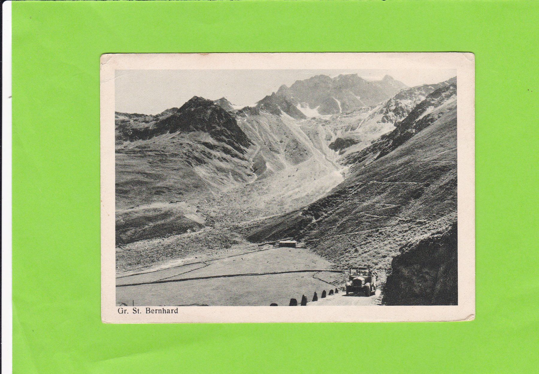 Cartes postales: Gr. St. Bernhard-Strasse-Oldtimer – D'occasion à St. Peterzell par neckertal