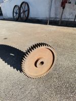 Altes Zahnrad, Industriedesign, Maschinenteil, Zahnrad