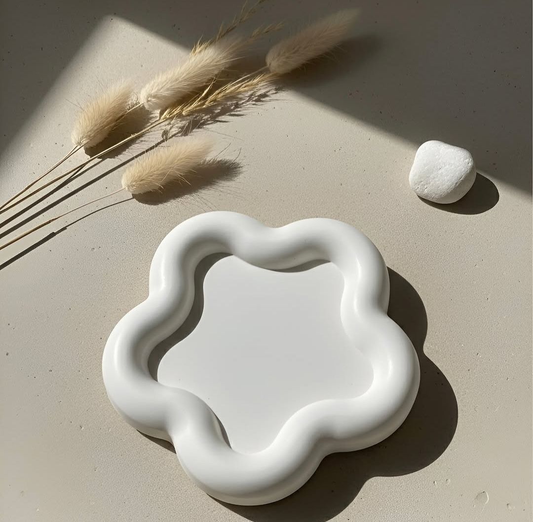 Sottobicchieri: Schicke Untersetzer, Blumenform – Nuovo e nell'imballaggio originale da Erlinsbach SO venduto da Inspirierend 2