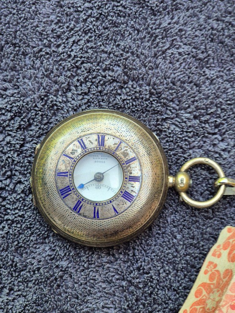 Altri accessori per orologi: Taschenuhr antik, mit Kette – Usato da Binningen venduto da Masc61 1
