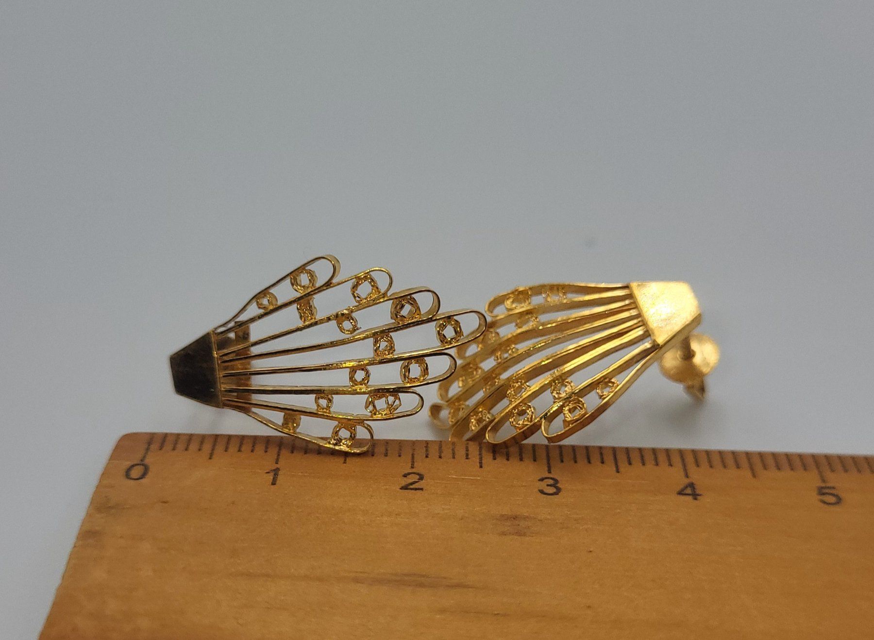 Ohrringe & -stecker: 22 Karat 916 Unikat Ohrringe – Gebraucht aus Wald ZH von Dasilver 5