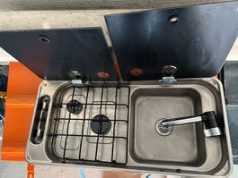 CAN Gas Built-In Cooktop with Glass Lid