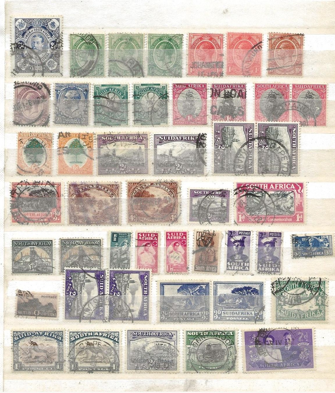 Tutti i francobolli: Afrique du Sud 1910 ... – Usato da Sion venduto da PierreP01