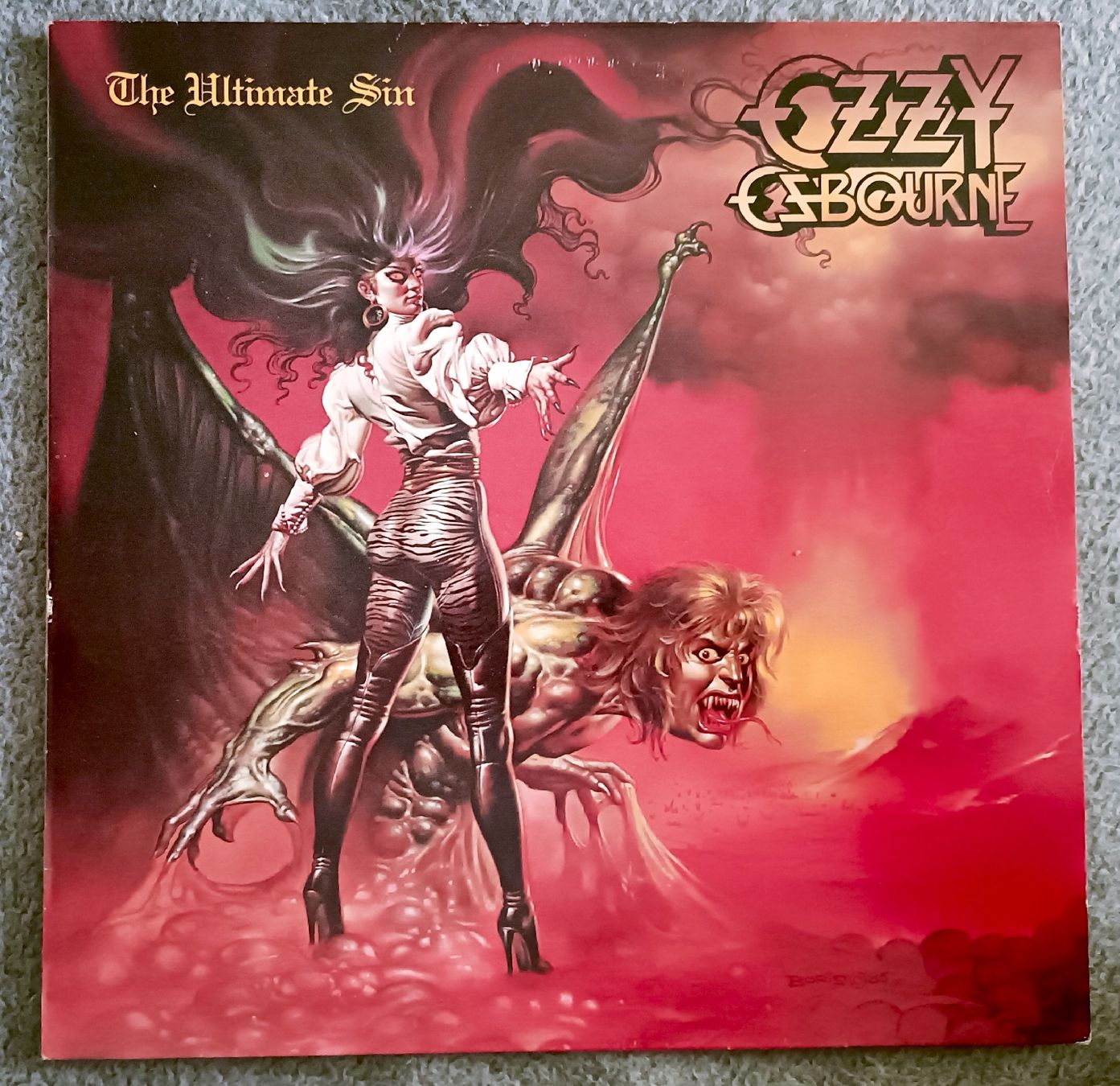 Dischi in vinile: OZZY OZBOURNE - The Ultimate Sin LP – Usato da Luzern venduto da cryptonic79