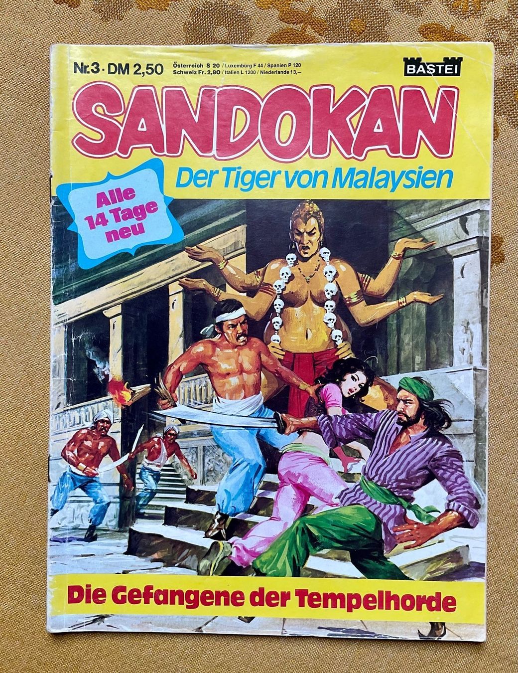 Fumetti: Sandokan Heft Nr 3 von 1979 ? – Usato da Endingen venduto da nathan05