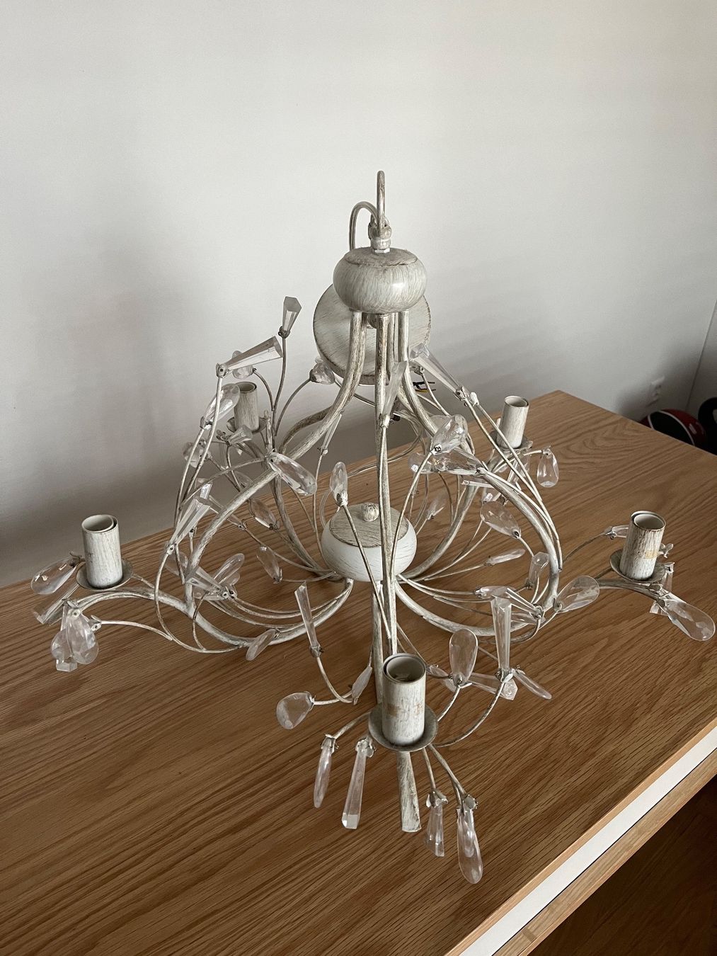 Lampade: Wunderschöner Shabby-Chic-Kronleuchter – Usato da Zürich venduto da any_cyh9