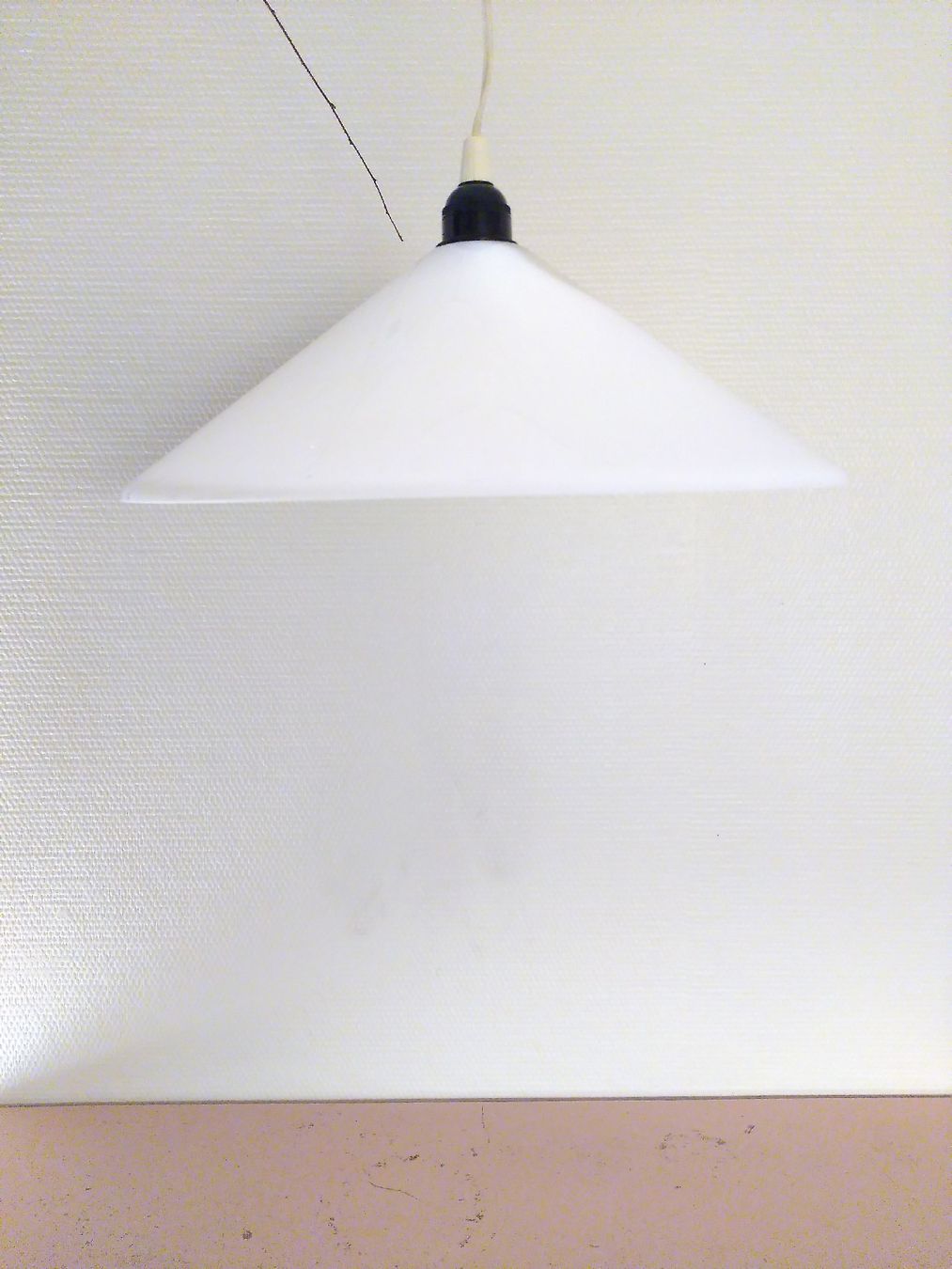Paralumi: Lampenschirm, Kunststoff weiss, opal – Usato da Basel venduto da kas_8r2y 3