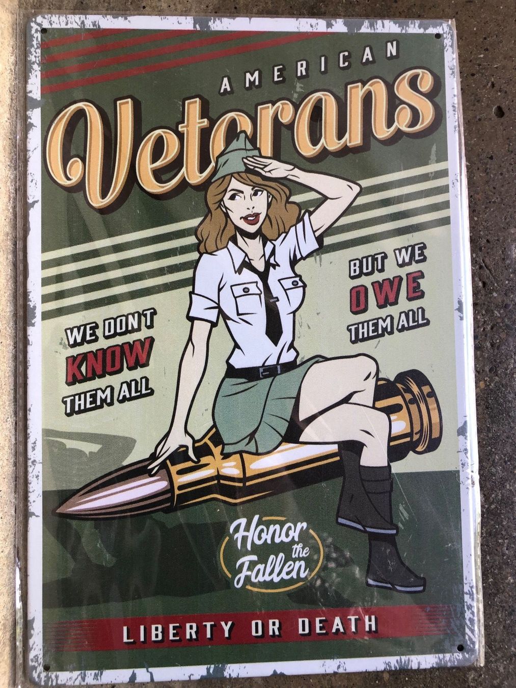 Insegne: American veterans pin up – Nuovo (secondo la descrizione) da Reinach AG venduto da rares75