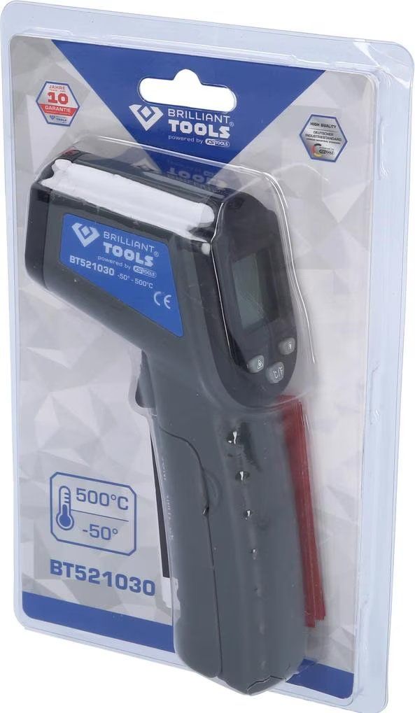 Tutti gli attrezzi: Digital-Laserthermometer, -50 °C bis +500 °C – Nuovo e nell'imballaggio originale da Dietikon venduto da KFZ-Spezialwerkzeuge 2