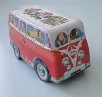VW Bus Blechbüchse 23cm x 10cm x 13cm