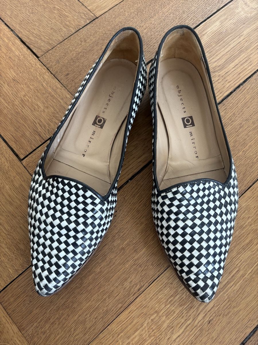 Scarpe da donna: Karierte Schuhe Objects Mirror Gr. 36 (36.5) – Usato da Zürich venduto da triangular