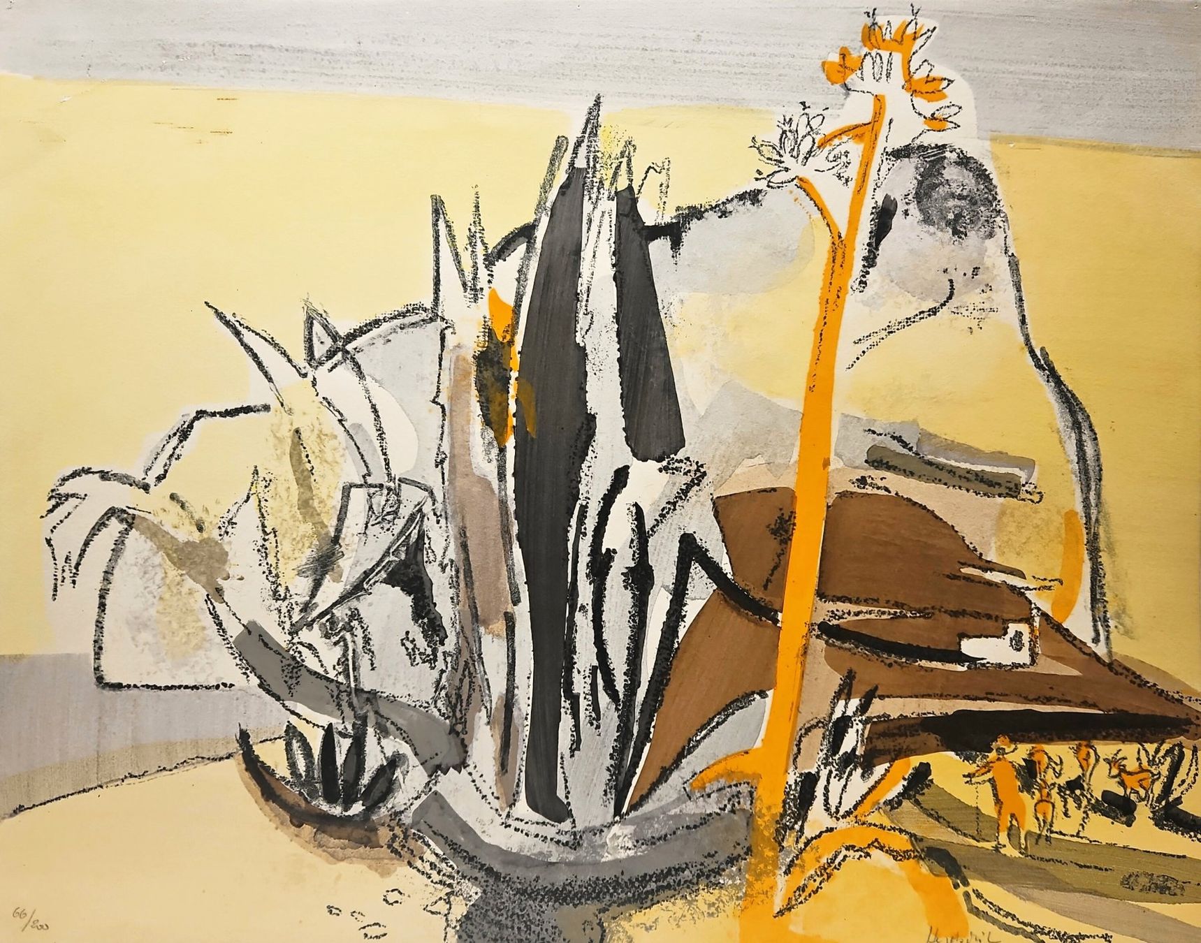Grafica & Litografie: Max HEGETSCHWEILER (1902-1995) – Usato da Elgg venduto da cuendetkunst
