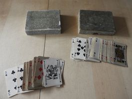 EXKLUSIVITÄT JASS ,  JOKER KARTE URALTEN FÜR SAMMLER 6 X 4CM