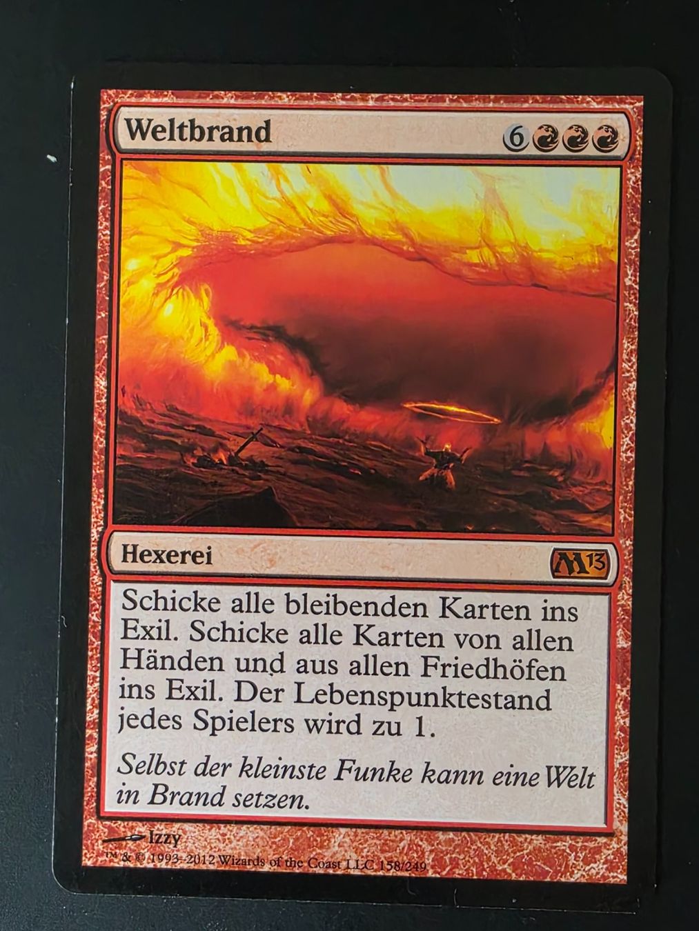 Magic The Gathering Carte collezionabili: Weltbrand - MTG – Usato da Zürich venduto da Semagets