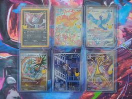🇬🇧 30th Celebration EN - 6 Pokemon Karten