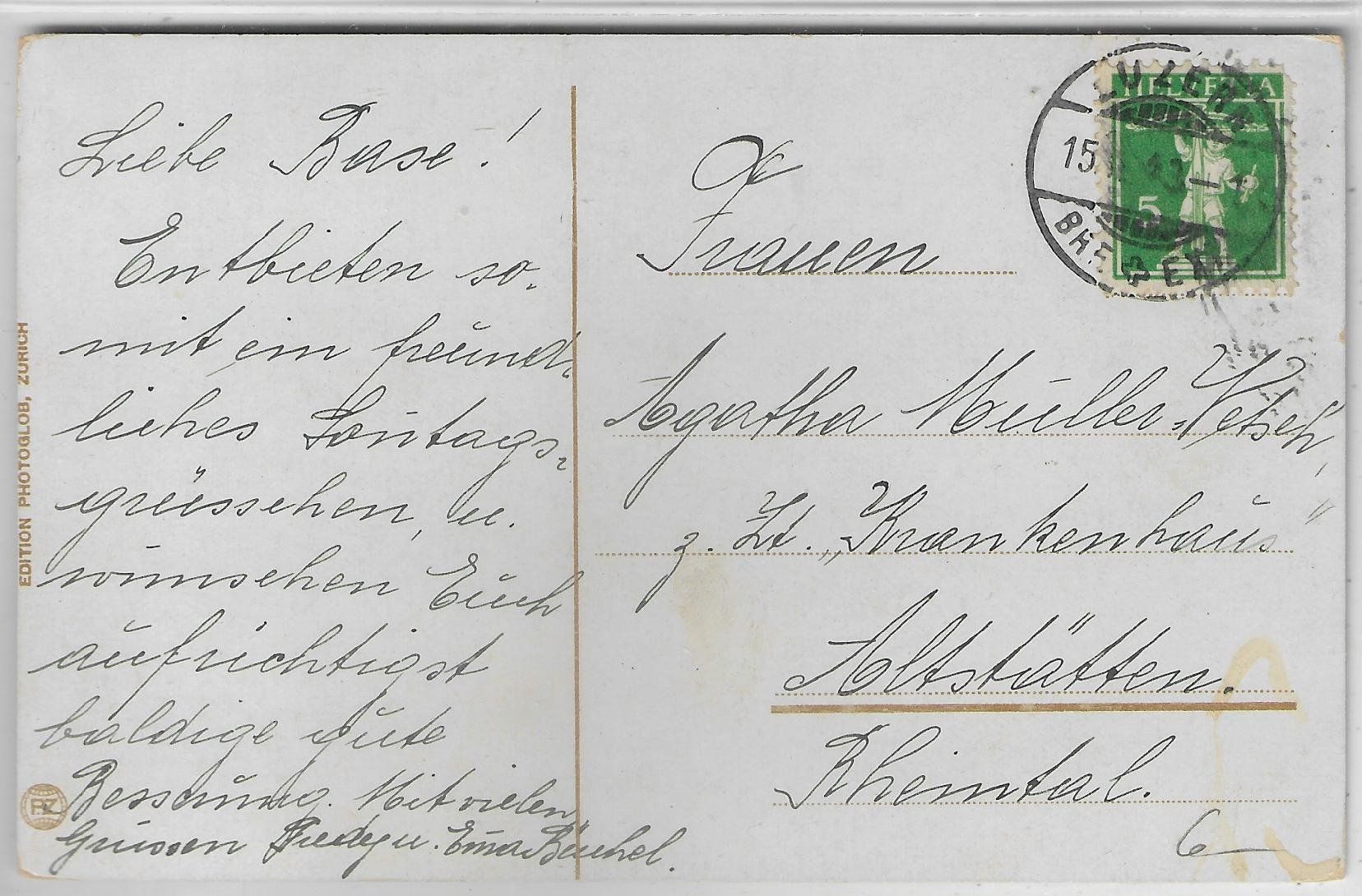 Cartoline postali: Luzern und Pilatus - Litho – Usato da Ettingen venduto da Kartenplanet 1