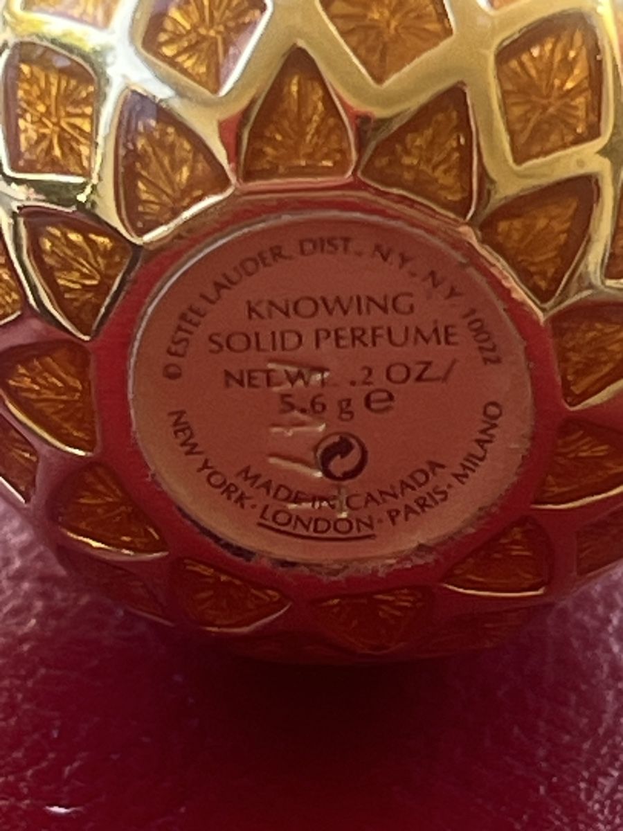 Estée Lauder Parfum & Eau de Toilette: Estee Lauder Knowing Solid Perfume Pineapple – Gebraucht aus Wettingen von sauna67 2