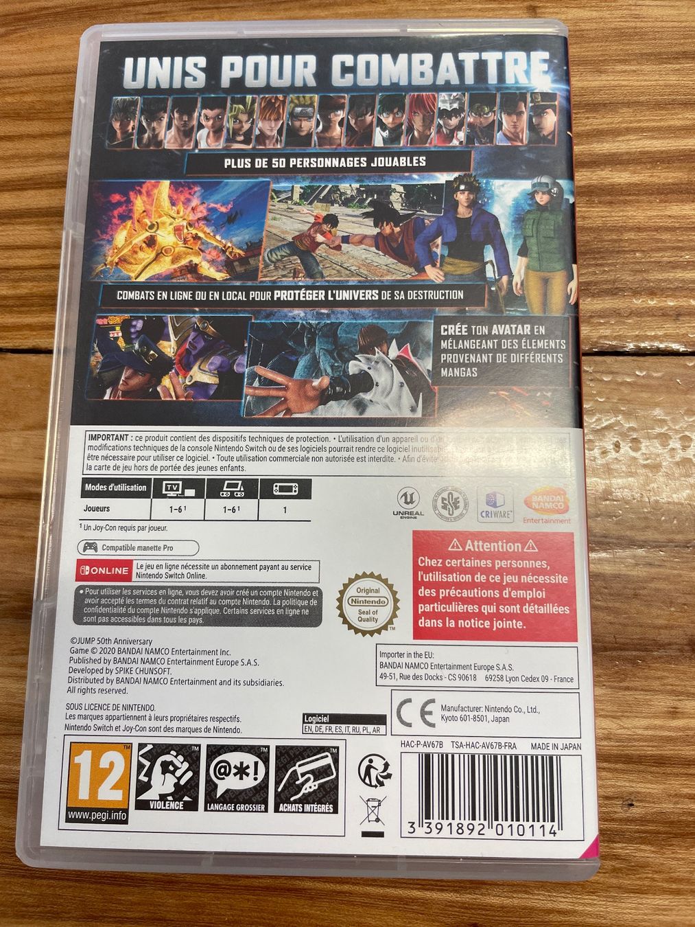 Nintendo Giochi: Jump force deluxe édition nintendo switch – Usato da Bellelay venduto da tif_xh6r 1